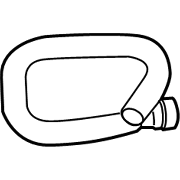 2012 Chevy Express 2500 Crankcase Breather Hose - 20945528