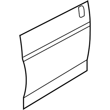 GM 23283983 Outer Panel, Passenger Side