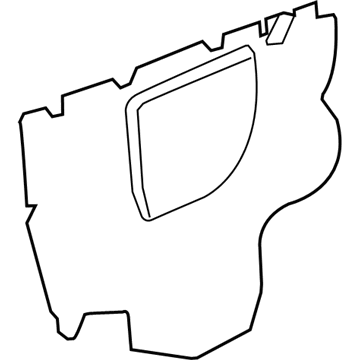 GM 96837101 Water Deflector GM 96837101 Water Deflector