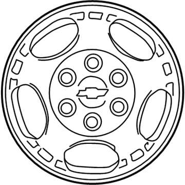 Cadillac 12368970 Wheel