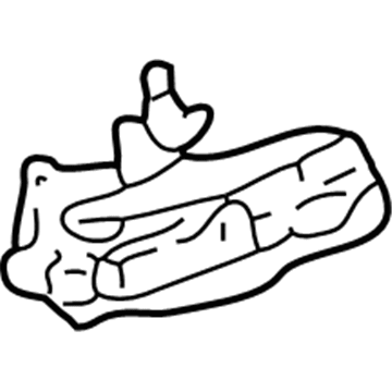 Saturn Tailgate Latch - 25824166