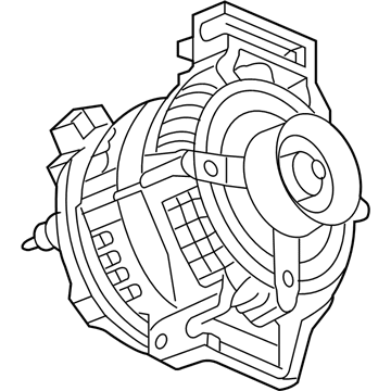 Cadillac Alternator - 84009371