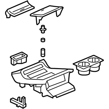 GM 15197147 Accessory Bezel, Front Lower