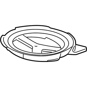 Pontiac 22729336 Spare Support