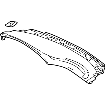 Chevy 10416884 Upper Pad