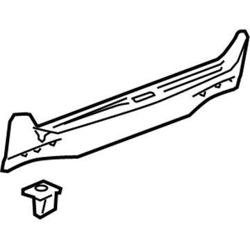 GM 15846164 Rear Sill Plate GM 15846164 Rear Sill Plate