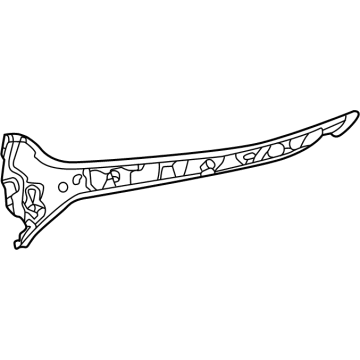 GM 84883802 Upper Bracket, Driver Side GM 84883802 Upper Bracket, Driver Side