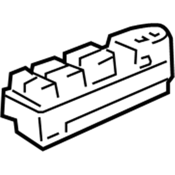 Chevy Avalanche Power Window Switch - 20835552
