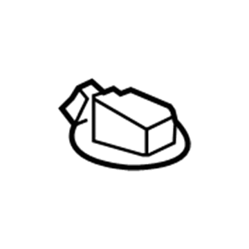 Cadillac 23463326 Puddle Lamp