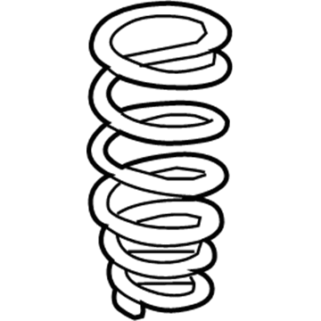 Cadillac Coil Springs - 25957802
