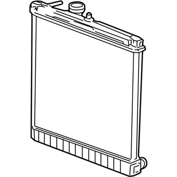 Hummer Radiator - 25964053