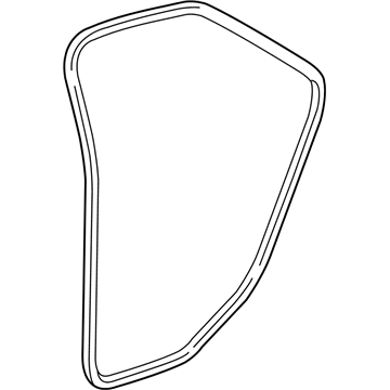 Cadillac STS Weather Strip - 15922953