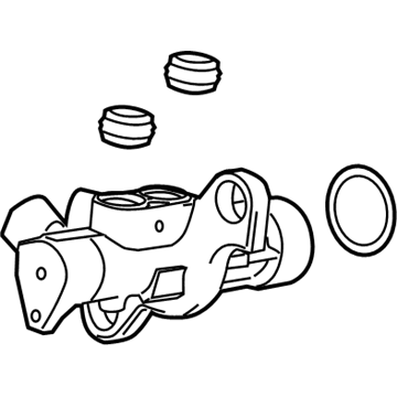 2012 Buick Regal Brake Master Cylinder - 84073180