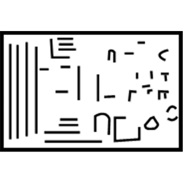 Buick 10446733 Info Label