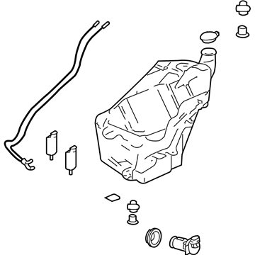Buick 88983020 Reservoir Assembly