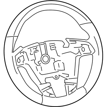 Pontiac Steering Wheel - 92194401