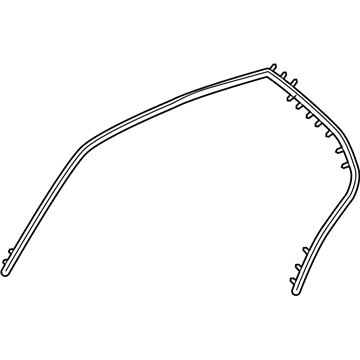 Cadillac DTS Door Seal - 20944507