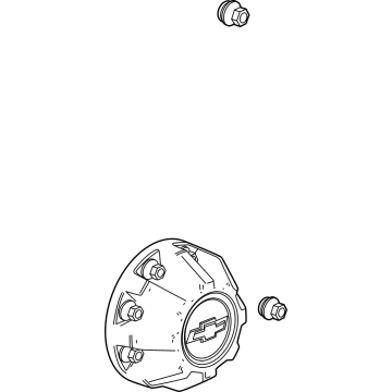 GMC 84859655 Hub Cap