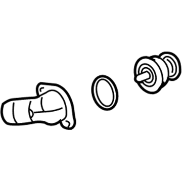 Cadillac 12600172 Thermostat Housing