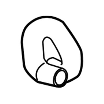 2004 Cadillac CTS Cooling Hose - 19130239