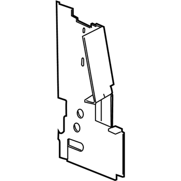Cadillac 89022479 Baffle