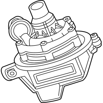 Cadillac Water Pump - 13547413