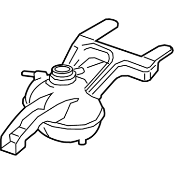 Chevy Express 2500 Coolant Reservoir - 84225911