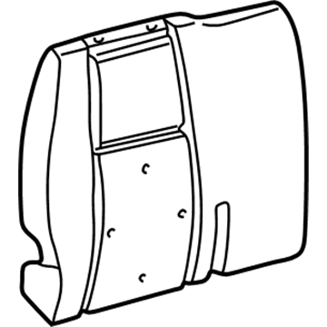 Pontiac Aztek Seat Cushion Pad - 88895028