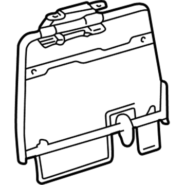 Pontiac 88895026 Seat Back Frame