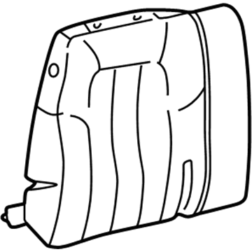 Pontiac 88895206 Seat Back Cover