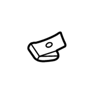 Pontiac 10428816 Body Side Molding Retainer