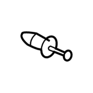 Buick 11561878 Wheelhouse Liner Retainer Clip