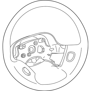 Saturn Steering Wheel - 22662538
