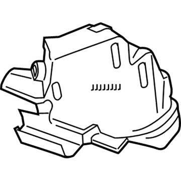 GM 12686214 Heat Shield, Front GM 12686214 Heat Shield, Front