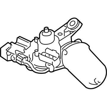Pontiac 96850001 Wiper Motor