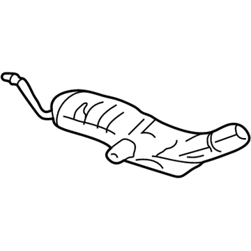 Pontiac Grand Am Muffler - 22657995