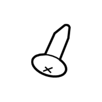 Chevy 10121502 Fender Liner Retainer