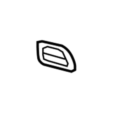 GM 15893976 Tow Bracket Cover, Driver Side GM 15893976 Tow Bracket Cover, Driver Side