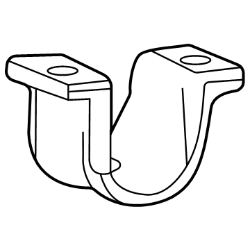 GMC Sway Bar Bracket - 86782048