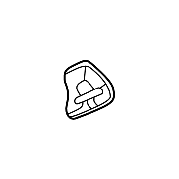 Buick 42482588 Rear Bracket