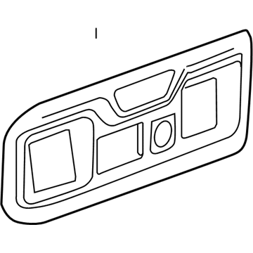 GMC 84505574 Trim Plate