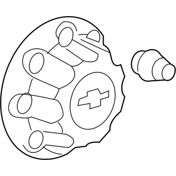 Chevy Silverado 2500 HD Wheel Cover - 22781441