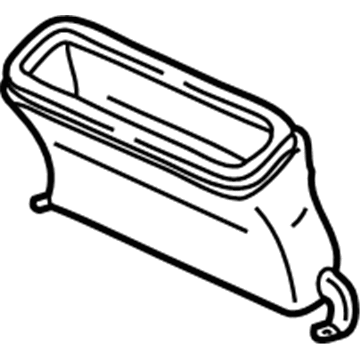 Saturn 22692528 Defroster Duct