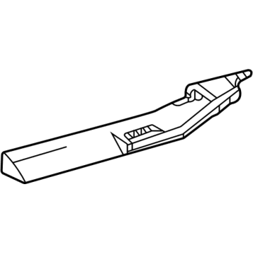 GM 84097774 Mirror Assembly Seal, Rear Passenger Side GM 84097774 Mirror Assembly Seal, Rear Passenger Side