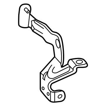 Chevy 84529996 Reservoir Tank Rear Bracket