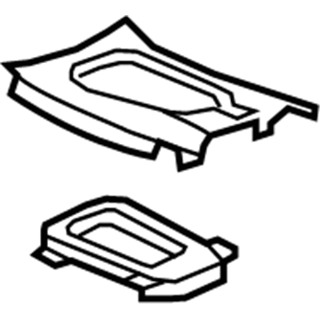 Cadillac 22983595 Shift Plate