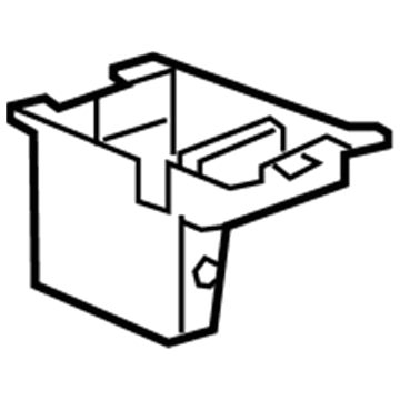 Cadillac 25881408 Compartment Box