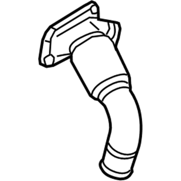 Cadillac ATS Cooling Hose - 12655771