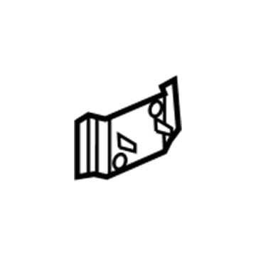 Saturn 22686673 Bumper Cover Bracket