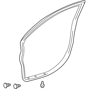 Pontiac Vibe Weather Strip - 19184152